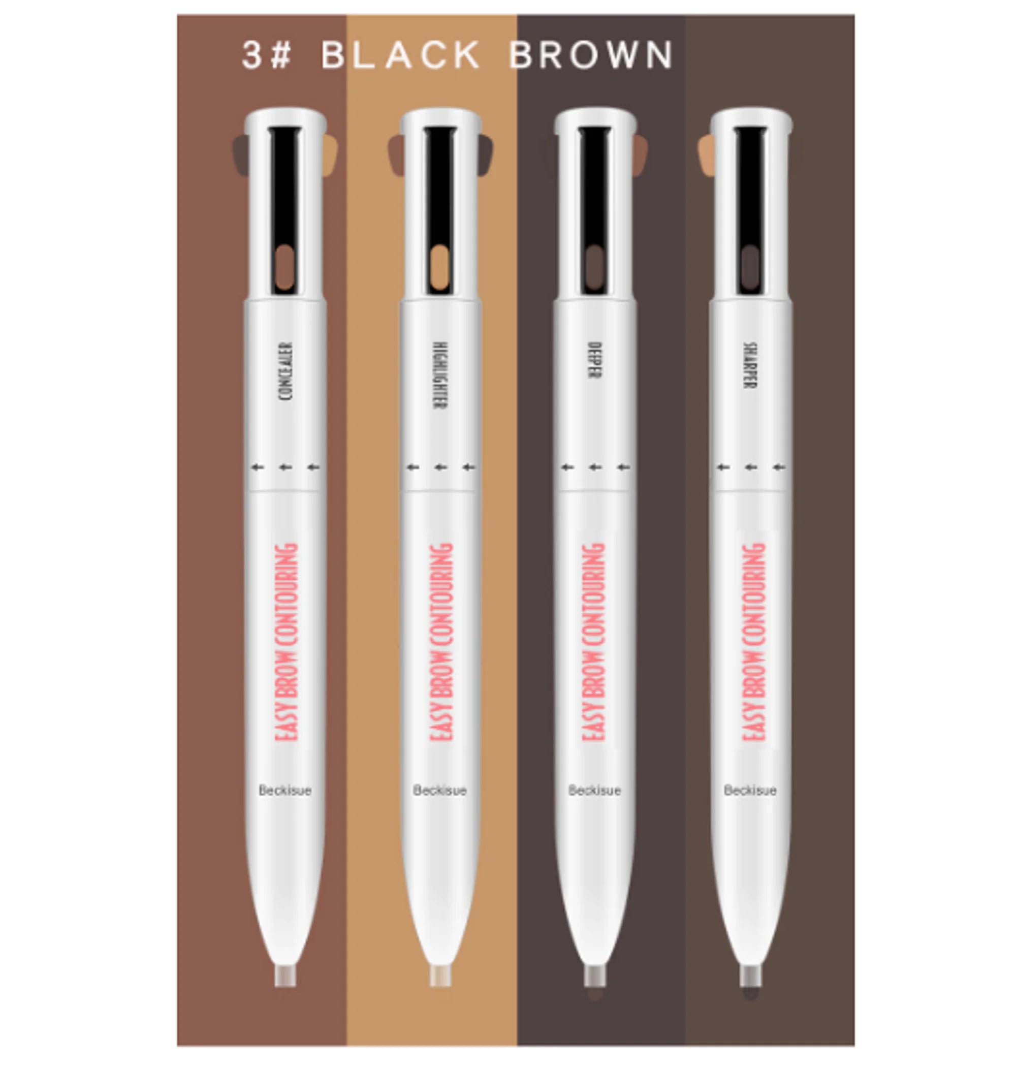 4 in 1 Easy to Wear Eyebrow Contour Pen